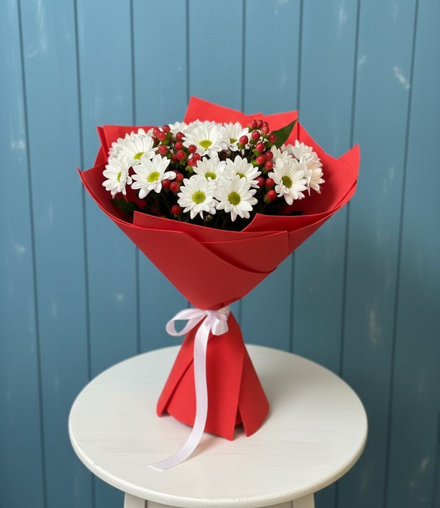 Букет цветов из: Хризантемы в Ак-Довураке