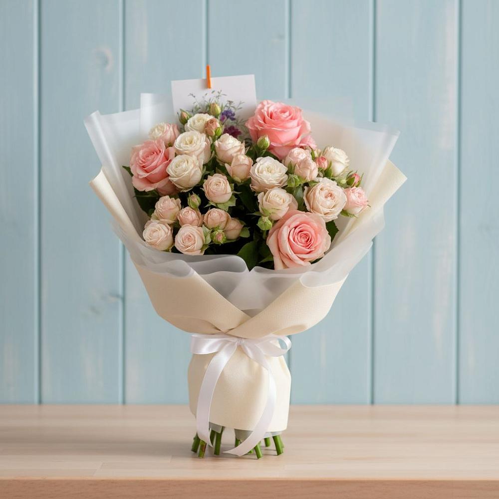 Букет голос любви в Ак-Довураке Букет цветов из: Розы в Ак-Довураке