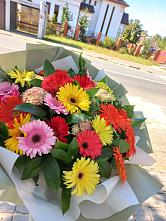 Букет цветов из:  Герберы #REPLACE_PRED# Ак-Довураке