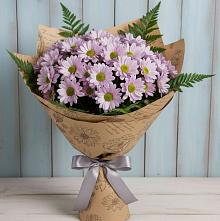 Букет соблазн в Ак-Довураке Букет цветов из:  Хризантемы в Ак-Довураке