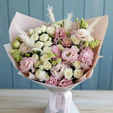 Букет цветов из:  Альстромерии и Розы в Ак-Довураке